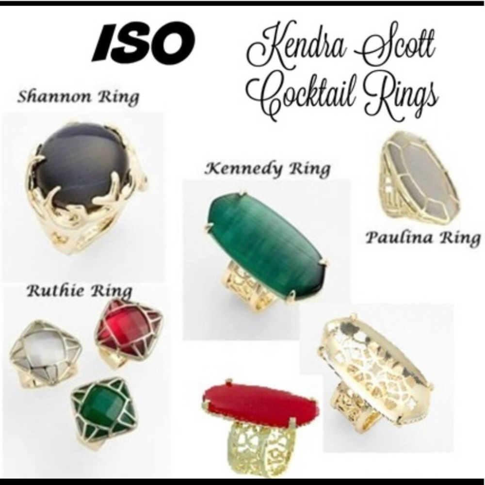 ISO (searching for) 💠Kendra Scott💠Cocktail Rings